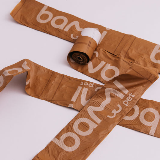 Bajspåsar med kaffedoft – 8 rullar